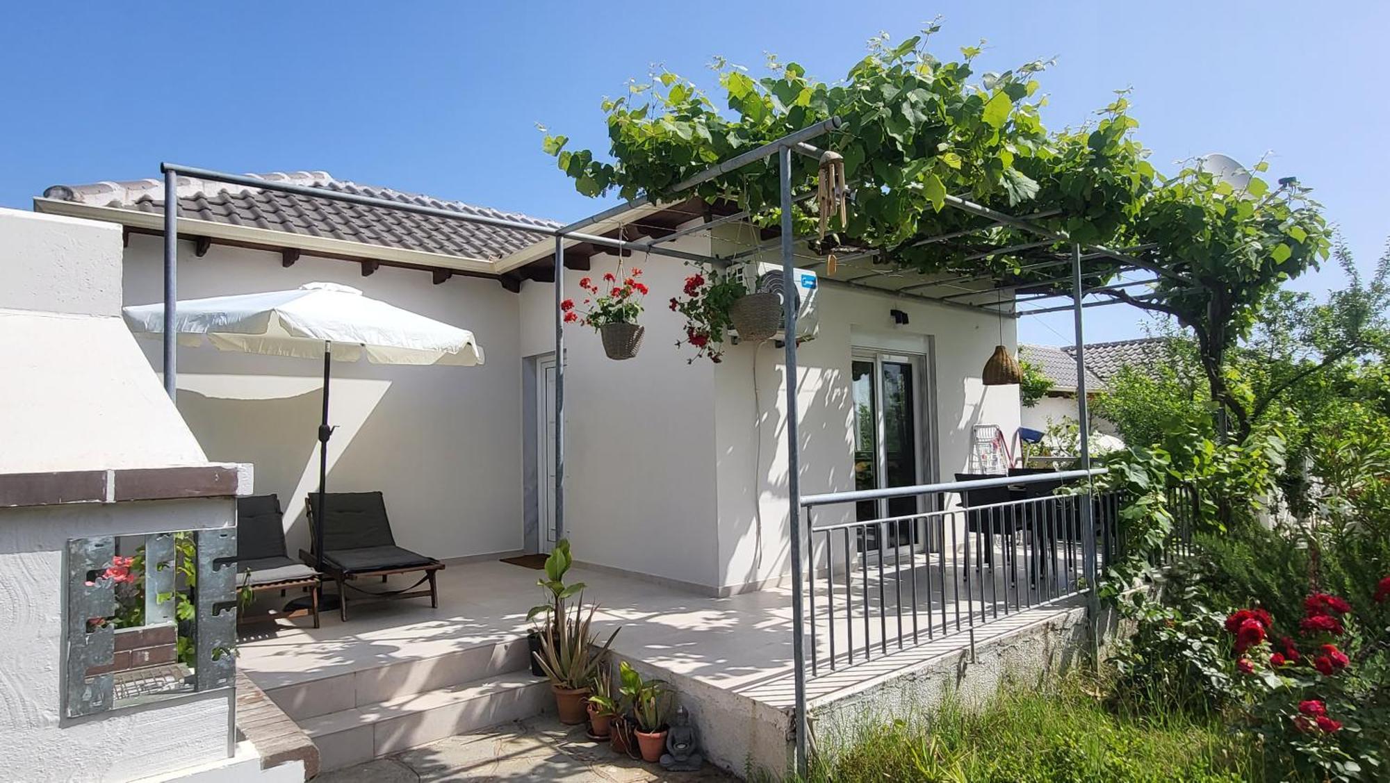 Ioannis Houses - Gemuetliches Ferienhaus Im Olivenhain Skala Potamia  Zimmer foto